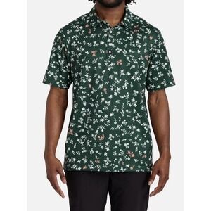 Bad Birdie Shush Polo Shirt XXL‎ Green Stretch Comfort Golf Performance 2XL